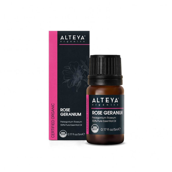 Rose Geranium olej 100% Bio Alteya 5 ml