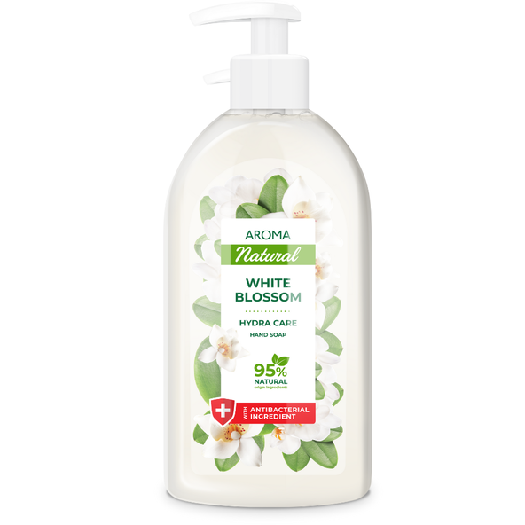 Mydlo na ruky - biely kvet Aroma 500 ml