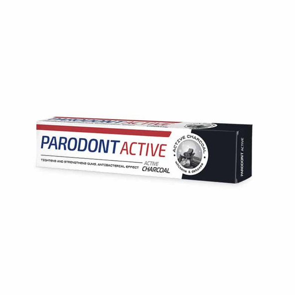 Zubná pasta Charcoal Parodont Active 75 ml