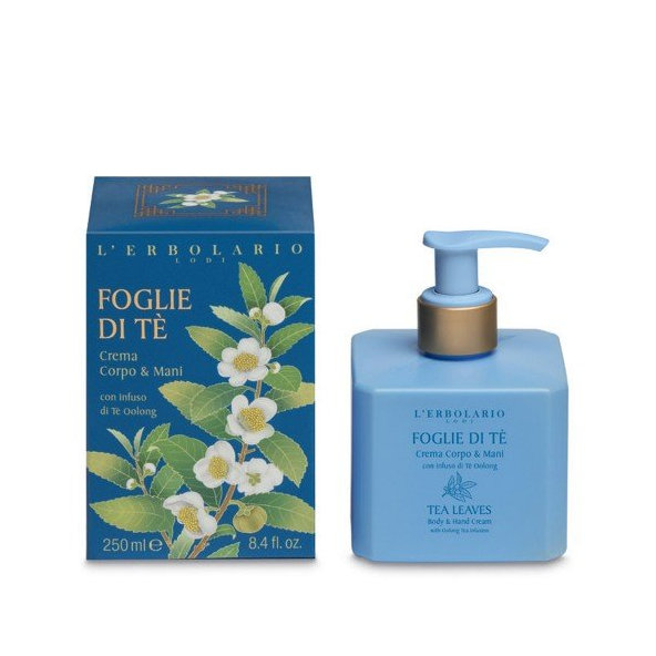 FOGLIE DI TÉ Krém na telo a ruky - L´Erbolario - 250 ml