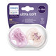 Philips AVENT Cumlík Ultrasoft decor 6-18m dievča 2 ks