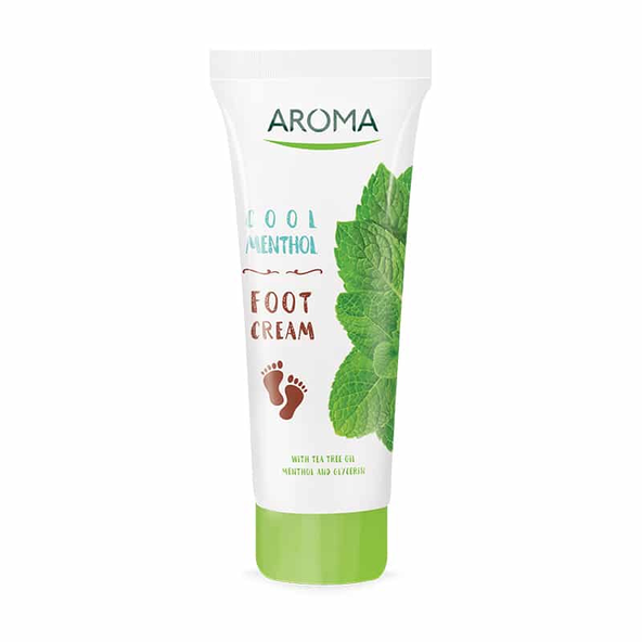 Krém na nohy Cool Menthol AROMA 75 ml