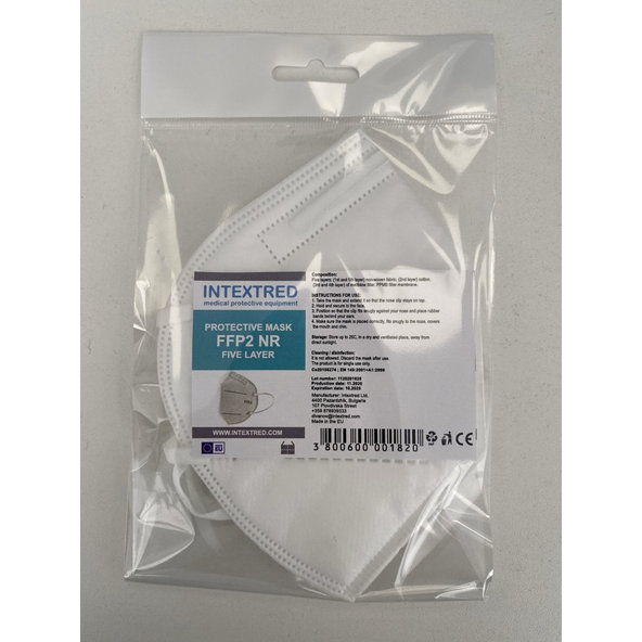 Set Respirátor-maska FFP2 / N95 + Dezinfekčný gél na ruky SOS 65 ml