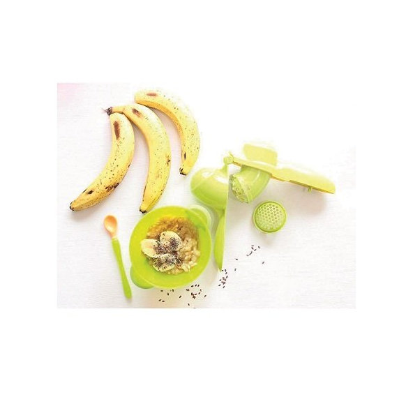 NUBY Miska s prísavkou, viečkom a lyžičkou 6 m+ zelená