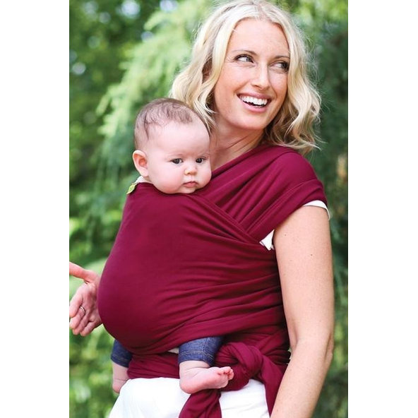 BOBA Detský nosič/šatka Wrap Prints - Sangria