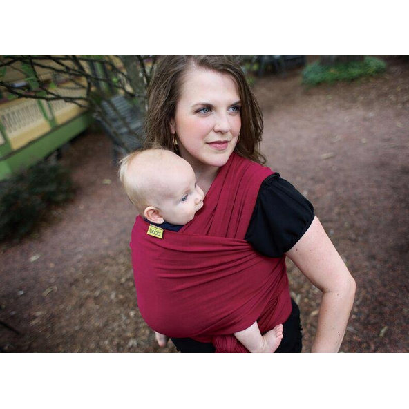 BOBA Detský nosič/šatka Wrap Prints - Sangria