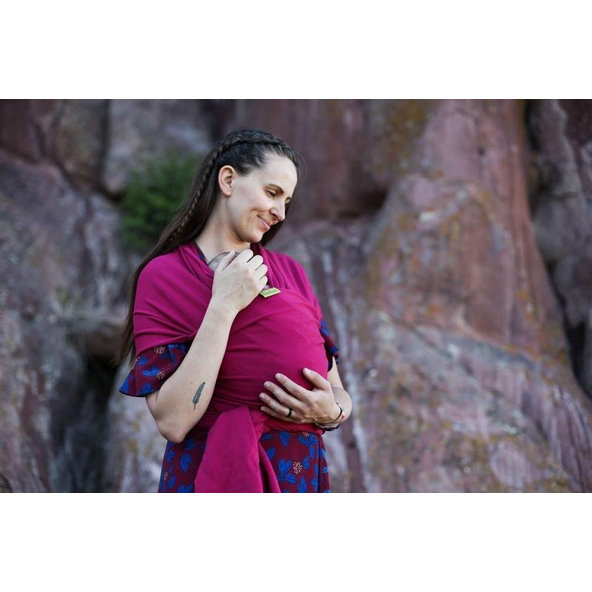 BOBA Detský nosič/šatka Wrap Prints - Sangria