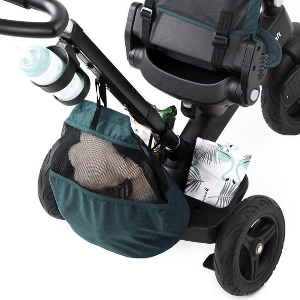 KINDERKRAFT Trojkolka Easytwist Platinum Grey