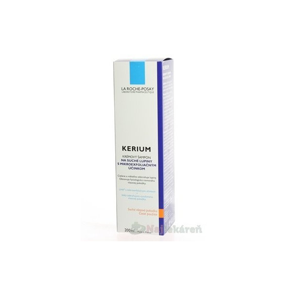 LA ROCHE-POSAY Kerium šampón na suché lupiny 200ml