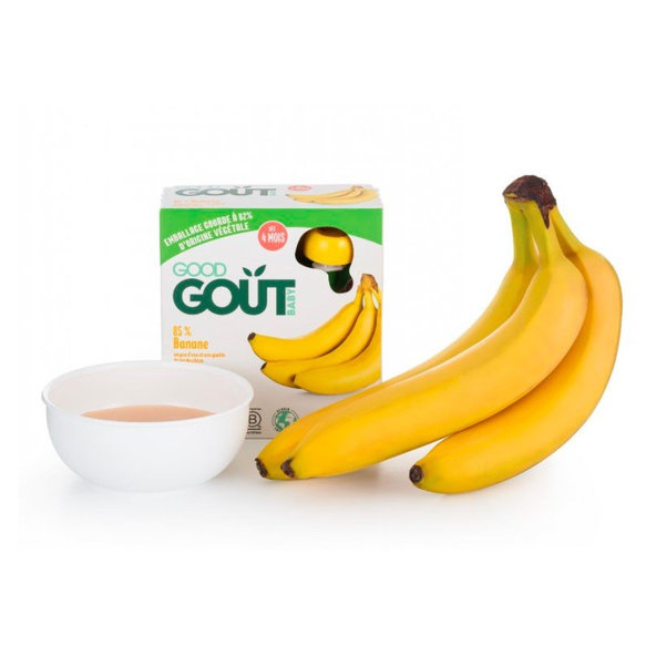 4x GOOD GOUT BIO Banán 85 g