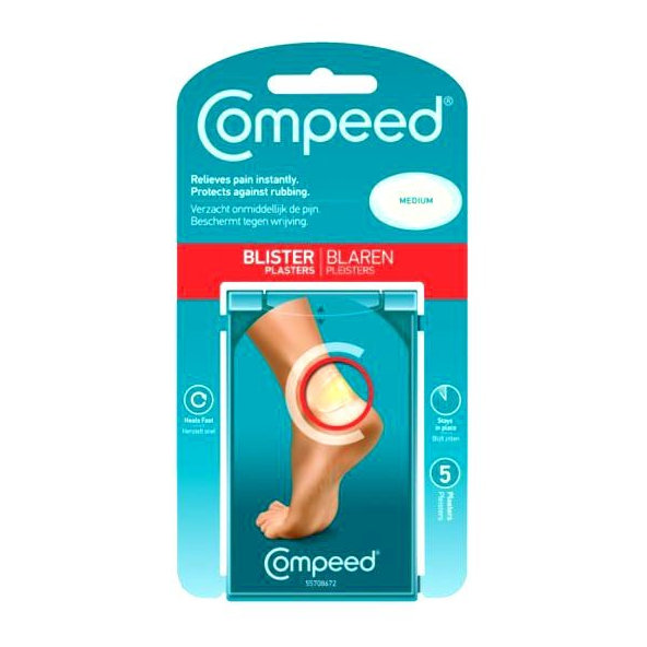 Compeed Náplasť na pľuzgiere 5ks