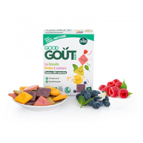 GOOD GOUT BIO Sušienky farby & tvary 80g