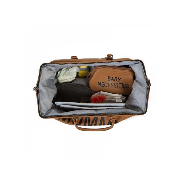CHILDHOME Prebaľovacia taška Mommy Bag Brown