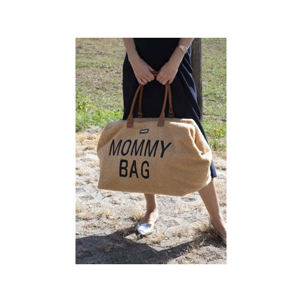 CHILDHOME Prebaľovacia taška Mommy Bag Teddy Beige
