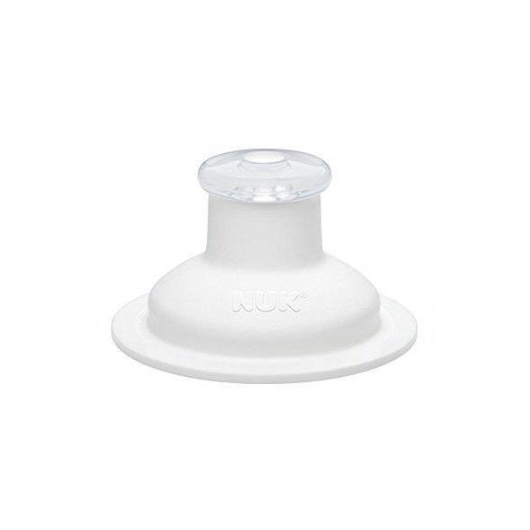 NUK FC Náhradný náustok Push-Pull silikónový (36m+) – biely