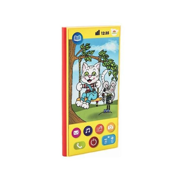 TEDDIES Veselý mobil česky hovoriaci na batérie so zvukom