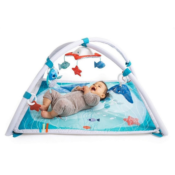 TINY LOVE Deka na hranie interaktívna 2v1 Gymini Treasure The Ocean, 0m+