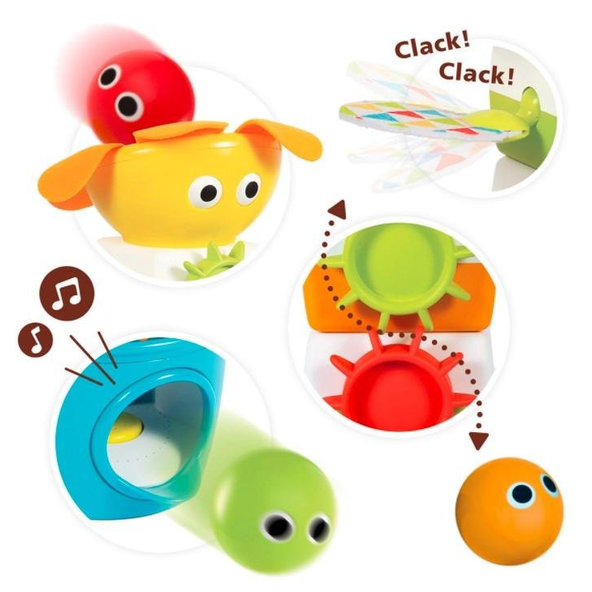 YOOKIDOO Skladacie kvetina s loptičkami