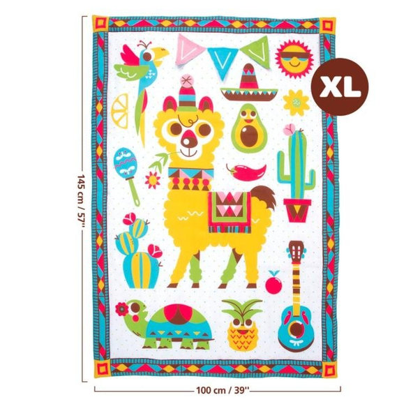 YOOKIDOO Veľká hracia deka Fiesta