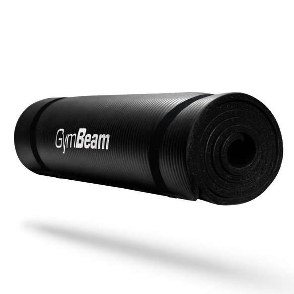 Podložka na cvičenie Yoga Mat Black - GymBeam