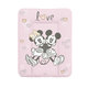 CEBA Podložka prebaľovacia mäkká na komodu 50x70 Disney Minnie & Mickey Pink