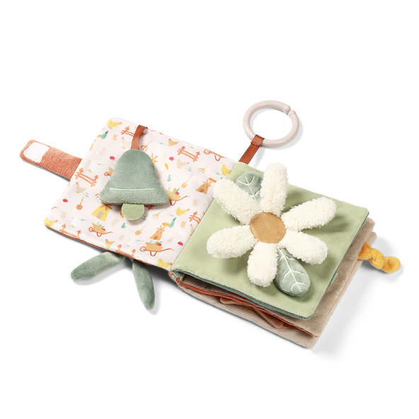 BABYONO Knižka senzorická Cow Bingo 0m+ 1ks