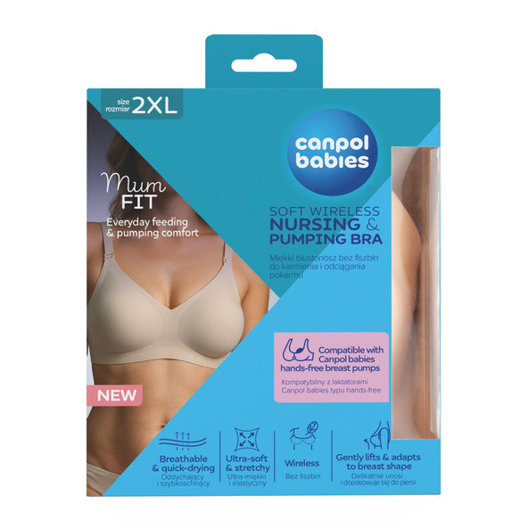 CANPOL BABIES Podprsenka na dojčenie a odsávanie MumFIT XXL 1ks
