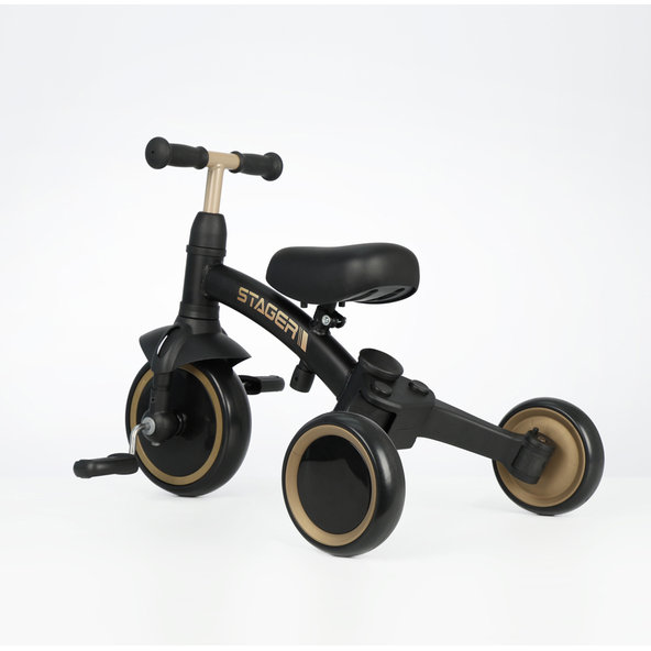 QPLAY Trojkolka Stager 3v1 platinum do 25 kg