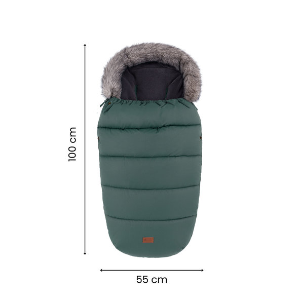 PETITE&MARS Set fusak Comfy 4v1 + rukavice Furry Veritable Khaki