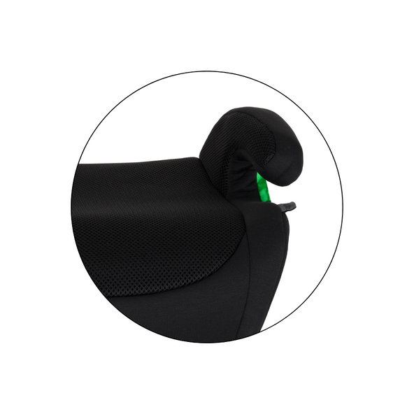 PETITE&MARS Podsedák Optimus Pro i-Size Air Coal Black 125-150 cm
