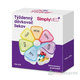 SimplyMED Pill Flower týždenný dávkovač liekov