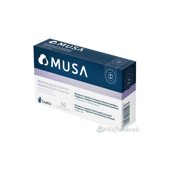 MUSA Menopauzálny komfort 30 kapsúl