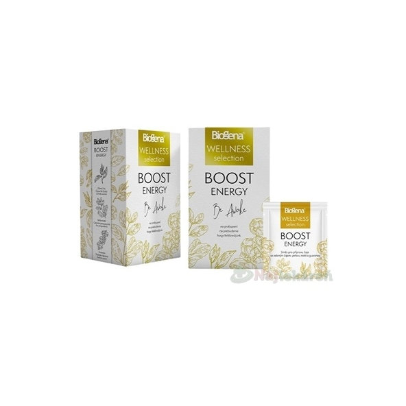 Biogena WELLNESS BOOST ENERGY bylinný čaj 20x1,8g