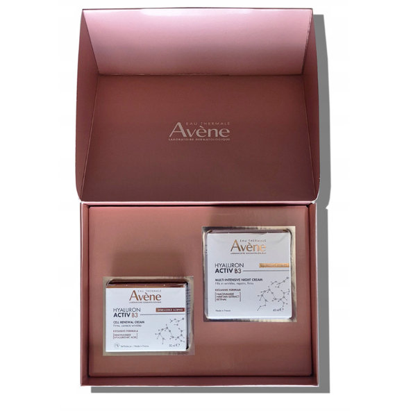AVENE Hyaluron Activ B3 denný krém 50ml + multiintenzívny nočný krém 40ml