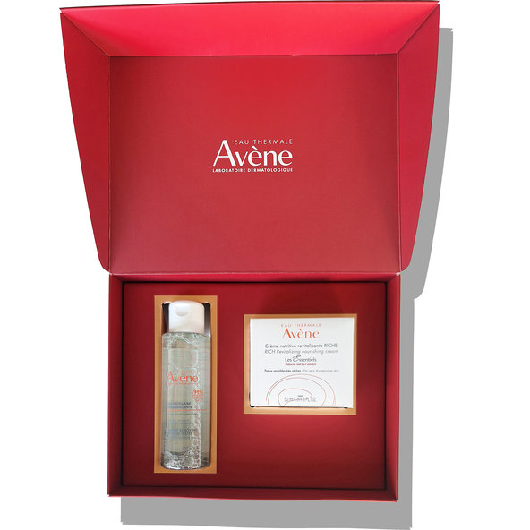 AVENE Les ESSENTIELS Revitalizačný krém 50ml + micelárna voda 100ml