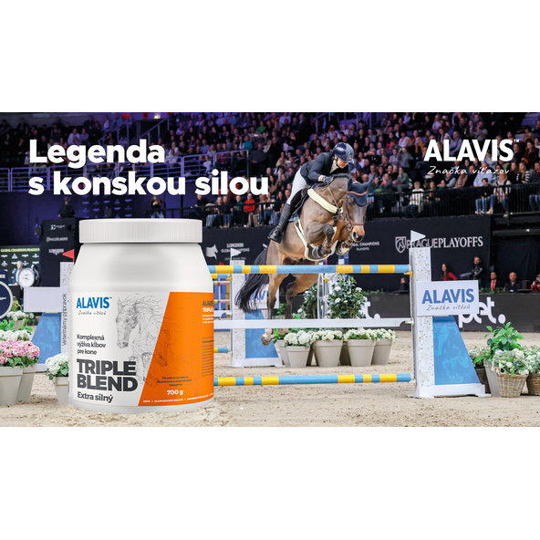 ALAVIS TRIPLE BLEND extra silná kĺbová výživa pre kone 700g