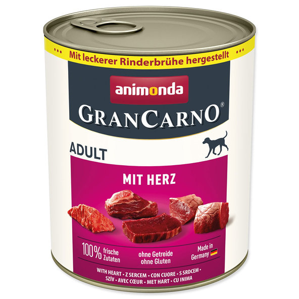 Animonda Gran Carno Adult konzerva so srdcom 800 g