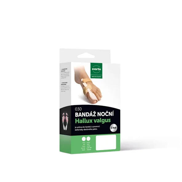 svorto BANDÁŽ NOČNÁ Hallux Valgus 030 pravá veľkosť 36-40 1 ks
