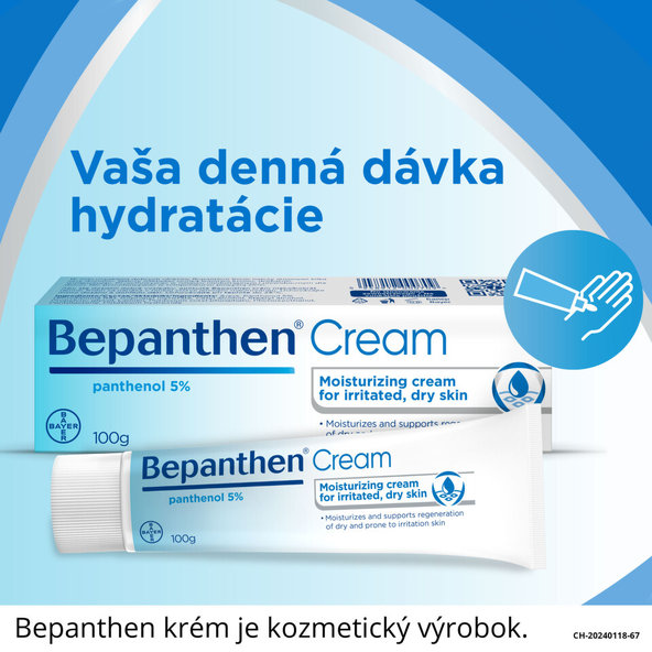Bepanthen Cream krém s 5 % panthenolu 100g