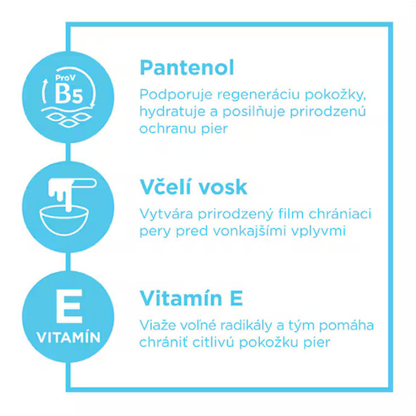 Bepanthen DERMA Balzam na pery SPF 50 tyčinka s panthenolom 4,5g