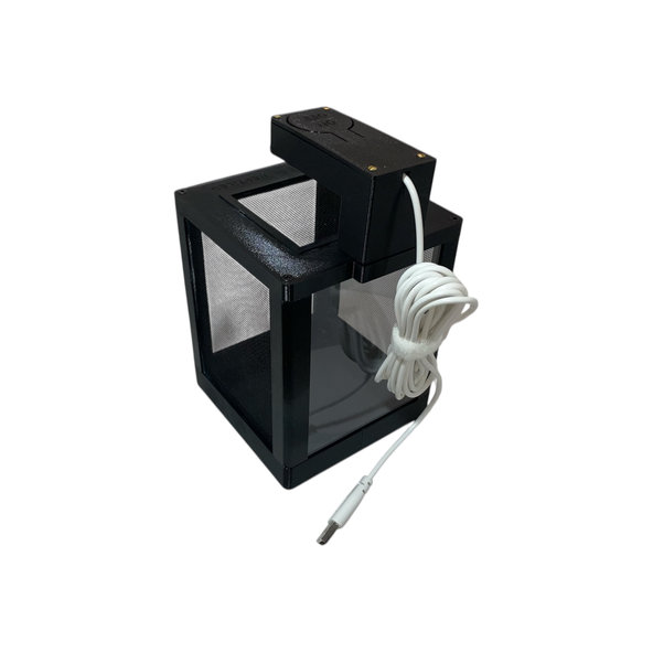 Flexárium/terárium pre pavúky a hmyz FLEX čierna 120x120x150 mm