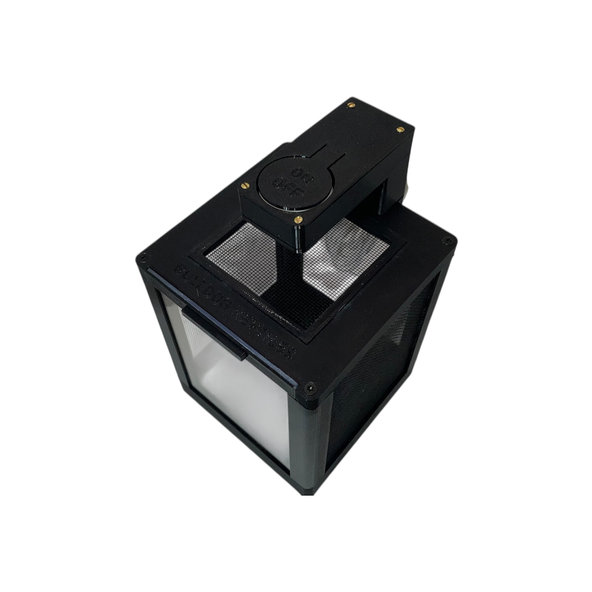 Flexárium/terárium pre pavúky a hmyz FLEX čierna 120x120x150 mm