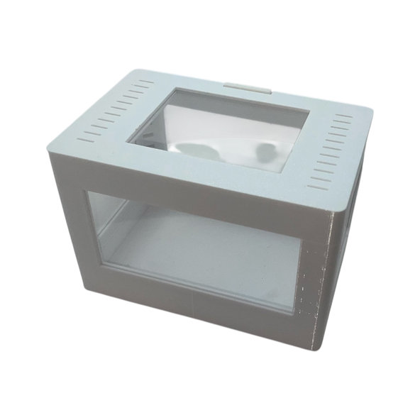 Terárium pre pavúky a hmyz BLOCK biela 150x100x100 mm