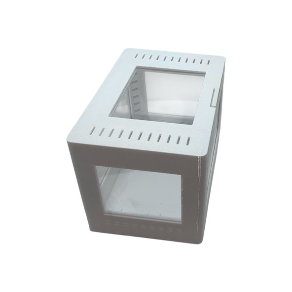 Terárium pre pavúky a hmyz BLOCK biela 150x100x100 mm