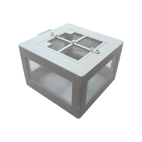 Terárium pre pavúky a hmyz CUBE biela 150x150x100 mm