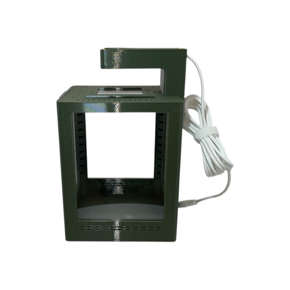 Terárium pre pavúky a hmyz TOWER armádna zelená 120x120x150 mm