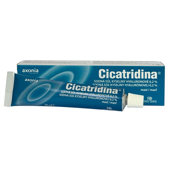 CICATRIDINA masť na pomocnú liečbu 30g