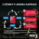 Cemio RED3 kapsule 60+15 zadarmo
