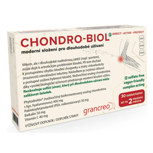CHONDRO-BIOL na kĺby a šľachy 30 tabliet