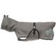 Bathrobe for dogs, terry cloth, XS: 30 cm, grey župan pre psy